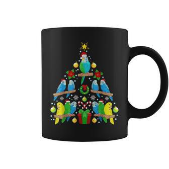 Budgie Christmas Tree Bird Christmas Tassen - Seseable