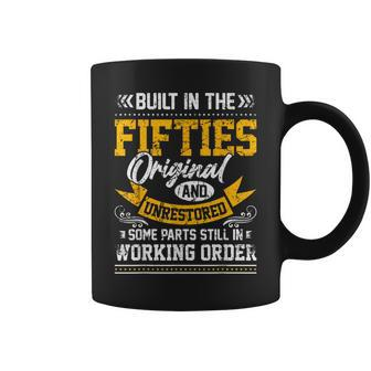 Built In The Fifties Built In The 50S Birthday Vintage Coffee Mug - Monsterry DE