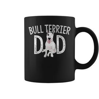 Bull Terrier Dad Dog Lover Owner Bull Terrier Daddy Coffee Mug | Mazezy