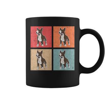 Bull Terrier Retro Bull Terrier Vintage Minibull Coffee Mug - Monsterry AU