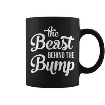 Bump Pregnancy The Beast Behind The Bump Coffee Mug - Monsterry UK