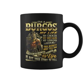Burgos Family Name Burgos Last Name Team Coffee Mug - Seseable