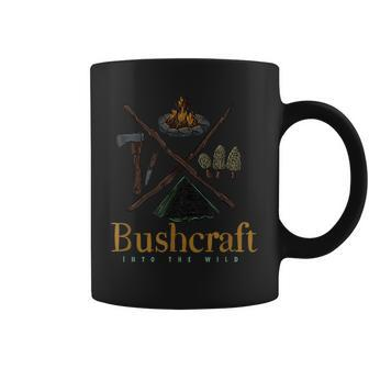 Bushcraft Camping Wilderness Survival For Outdoor Lovers Coffee Mug - Thegiftio UK