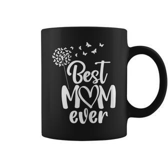 Butterflies Best Mom Ever From Daughter Son On Mother's Day Coffee Mug - Seseable