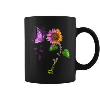 Butterfly Sunflower Dementia Awareness Coffee Mug - Thegiftio UK