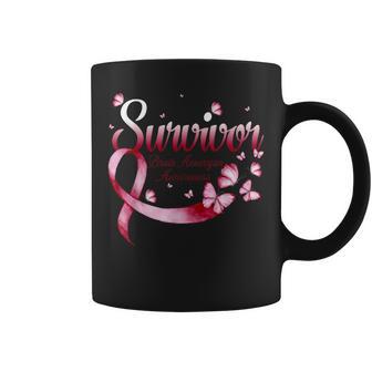 Butterfly Survivor Brain Aneurysm Awareness Coffee Mug - Monsterry AU