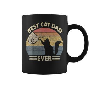 Ca Best Cat Dad Ever Daddy For Fathers Day Coffee Mug - Monsterry DE