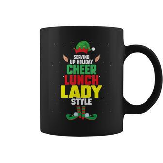 Cafeteria Crew School Worker Lunch Lady Christmas Coffee Mug - Seseable