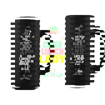 Cafeteria Crew School Worker Lunch Lady Christmas Coffee Mug | Seseable CA