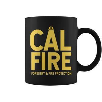 Cal-Fire Forestry Fire Protection Firefighter Coffee Mug - Monsterry AU