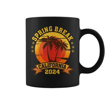 California 2024 Spring Break Family School Vacation Retro Coffee Mug | Mazezy UK