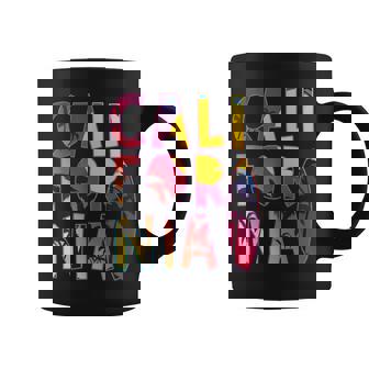 California Surfingintage Retro Surf Summer Taza de café - Regaloses