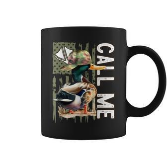 Call Me Mallard Duck Hunter Hunting Season Cute Duck Hunting Coffee Mug - Monsterry CA