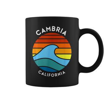 Cambria California Retro Wave 80S Coffee Mug - Monsterry