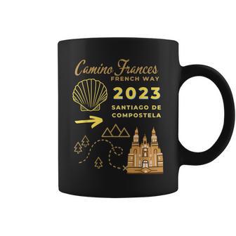 Camino Frances French Way 2023 Saint-Jacques-De-Compostelle Tasse - Cadeauxyz