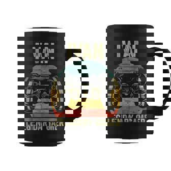 Camisa De Jugador Legendaria Personalizada Ivan Nameideo Gamer Taza de café - Regaloses