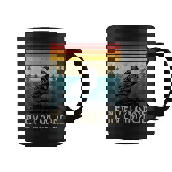 Camisaintage Nevermore Edgar Allan Poe El Cuervo Taza de café - Regaloses