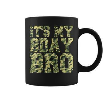 Camouflage Birthday Military Soldier Bday Celebration Coffee Mug - Monsterry