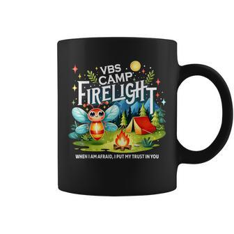 Camp Firelight Vbs Camp Vacation Bible School Firework 2024 Coffee Mug - Monsterry DE