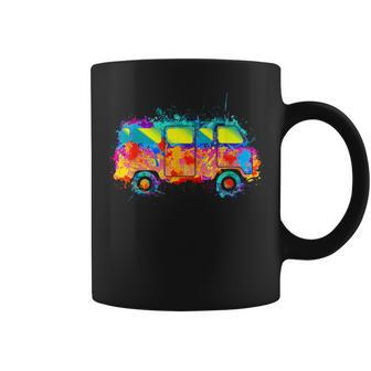 Camper Van And Camper Bus In Cool And Rv Coffee Mug - Thegiftio UK