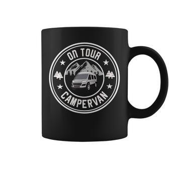 Campervan On Tour Camping Vanlifer Coffee Mug - Thegiftio UK