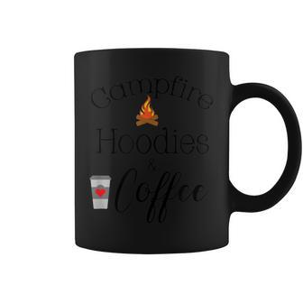 Campfire S And Coffee Coffee Mug - Monsterry