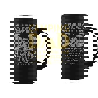Camping Dad Like A Normal Dad But Cooler Outdoor Adventure Coffee Mug | Mazezy