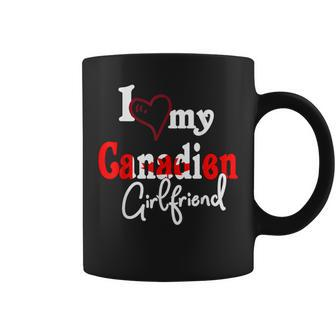 Canada I Love Canadien Girlfriend Couple Matching Coffee Mug - Monsterry AU