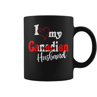 Canada I Love My Canadien Husband Couple Matching Coffee Mug - Monsterry AU