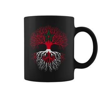 Canadian Roots Moroccan Grown Canada Flag Matching Couple Coffee Mug - Monsterry AU