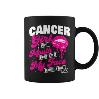 Cancer Girl Zodiac Sign Astrology Lover Horoscope Coffee Mug - Thegiftio UK
