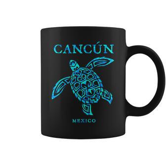 Cancun Mexico Sea Turtle Boys Girls Toddler Souvenir Coffee Mug | Mazezy