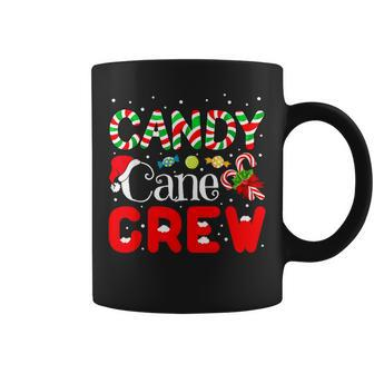 Candy Cane Crew Christmas Candy Cane Party Boys Girls Coffee Mug - Seseable
