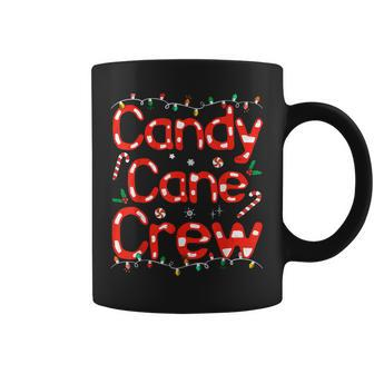 Candy Cane Crew Christmas Candy Cane Lover Xmas Pajama Coffee Mug - Seseable