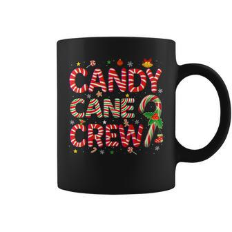Candy Cane Crew Christmas Candy Lover Xmas Pajamas Coffee Mug - Monsterry