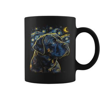 Cane Corso Dog Starry Night Dogs Lover Graphic Coffee Mug | Mazezy