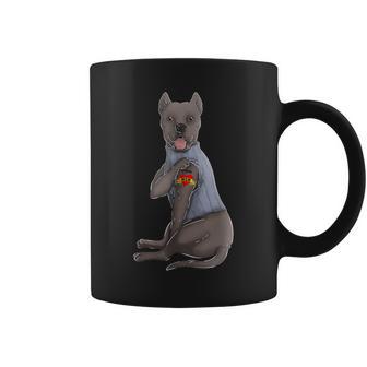 Cane Corso I Love Mom Tattoo Dog Mother's Day Coffee Mug - Monsterry