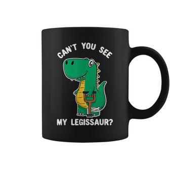 Can't You See My Legissaur Get Well Soon Broken Leg Coffee Mug - Thegiftio UK