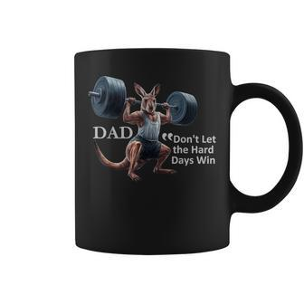 Captain Kangaroo Dad Hat Fitness Dad Hat Strength Daddy Coffee Mug - Monsterry