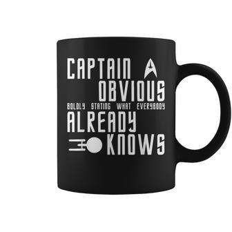 Captain Obvious Stating What Everybody Already Knows Coffee Mug - Monsterry AU