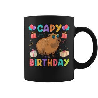 Capy Birthday Capybara Animals Boys Girls Birthday Coffee Mug - Seseable
