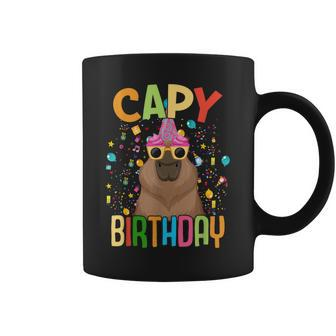 Capy Birthday Capybara Animals Boys Girls Birthday Coffee Mug - Thegiftio UK