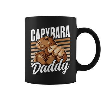 Capybara Daddy Lover Animal Capybaras Rodent Dad Father Papa Coffee Mug - Thegiftio UK