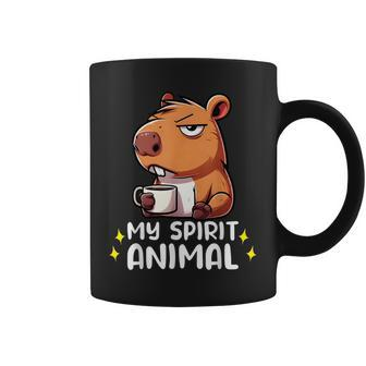 Capybara My Spirit Animal Saying Coffee Mug - Seseable