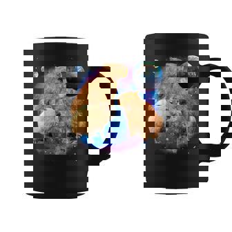 Capybaras Galaxy Earth And Moon Coffee Mug - Thegiftio