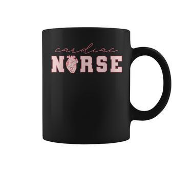 Cardiac Nurse Valentine's Day Telemetry Nurse Cvicu Nurse Coffee Mug - Seseable