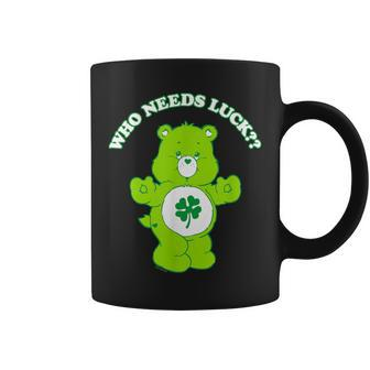 Care Bears St Patrick's Day Good Luck Bear Who Needs Luck Coffee Mug - Seseable