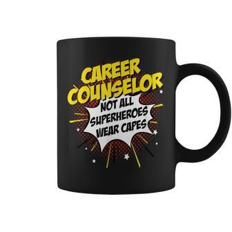 Career Counselor Superhero Comic Superpower Coffee Mug - Monsterry CA