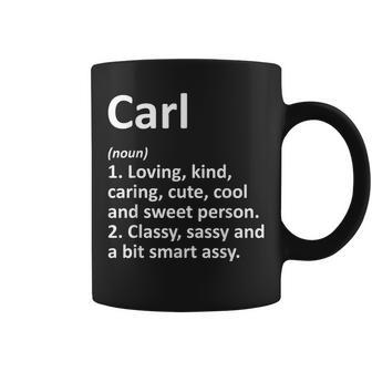 Carl Definition Personalized Name Birthday Idea Coffee Mug - Monsterry