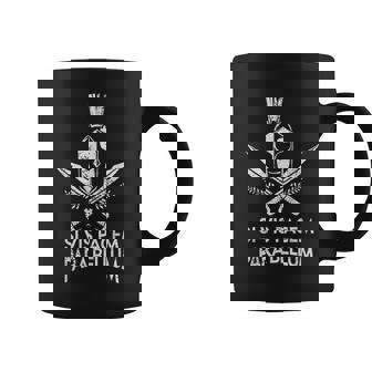 Casco Y Espada De Esparta Siis Pacem Para Bellum Taza de café - Regaloses